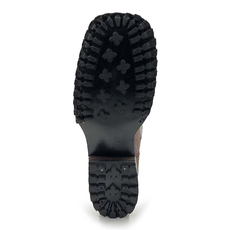 Bota Vaquera de Piel Grasso Shedron