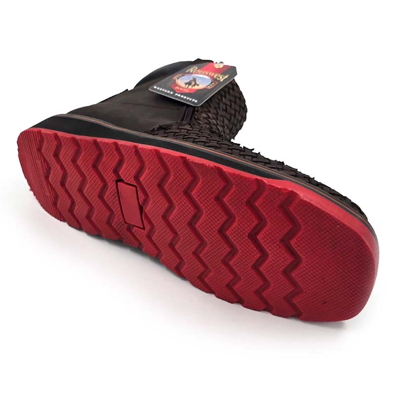 Botin Casual Tejido Suela Roja